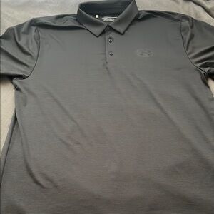 Under Armour Men's Black Polo Shirt